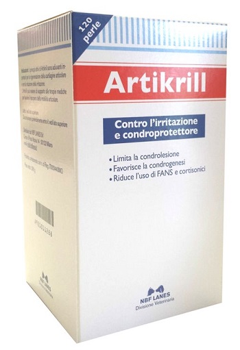 Artikrill Mangime complementare per il benessere articolare dei cani 120 Perle