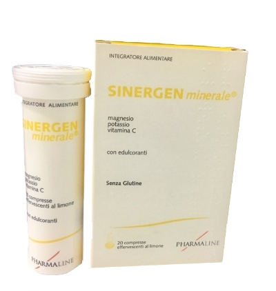 Sinergen Minerale integratore magnesio e potassio gusto Arancia 20 compresse