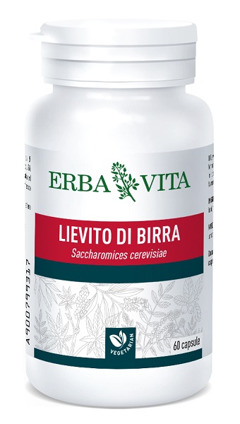 Erba Vita Lievito Di Birra Integratore Pelle Capelli Unghie 60 Capsule