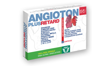 Angioton Plus Retard integratore per gambe e cellulite 30 compresse