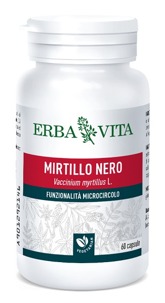 Erba Vita Mirtillo Integratore Microcircolo 60 Capsule