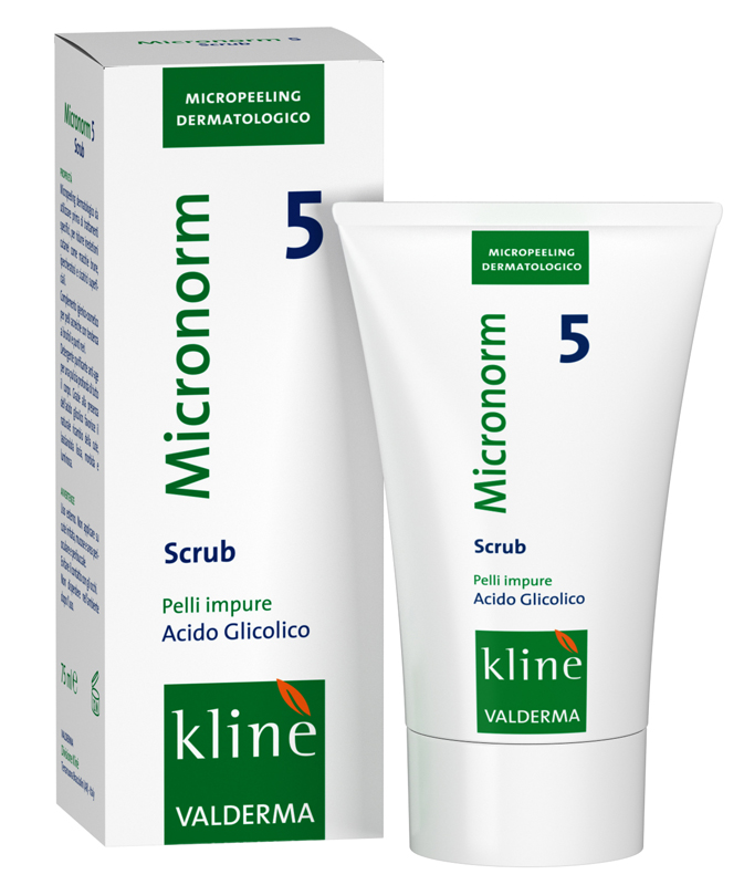 Micronorm Glico Scrub 5 Detergente per l'acne 75 ml