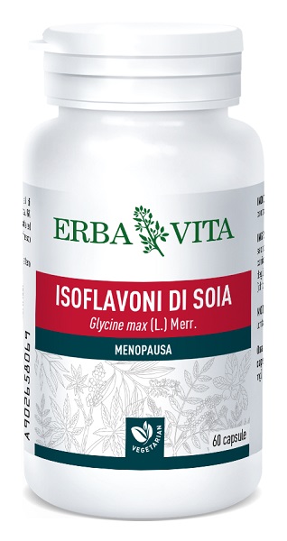 Erba Vita Isoflavoni Di Soia Integratore Menopausa 60 Capsule