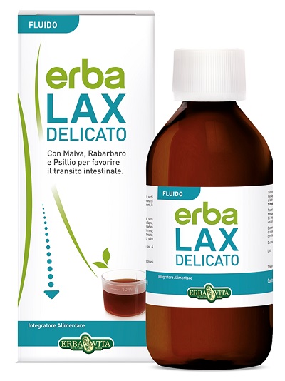 Erba Vita Erbalax Delicato Fluido Integratore Intestinale 200 ml
