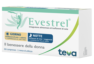Evestrel Giorno e Notte Integratore per la menopausa 60 Compresse
