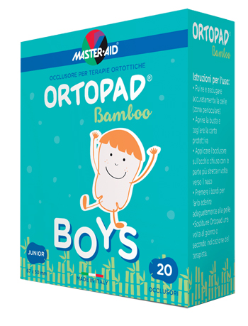 Master-aid Ortopad Boys Occlusore per ortottica junior 20 pezzi