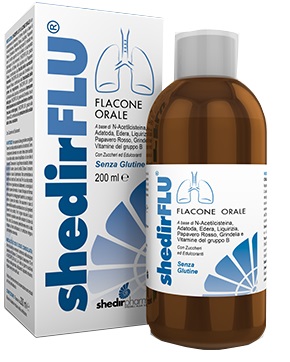 Shedirflu sciroppo integratore per le vie respiratorie 200 ml