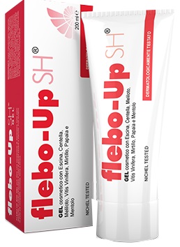 Flebo-Up Sh Gel Vasoprotettivo per le gambe 200 ml