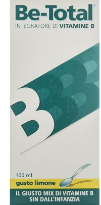 Be-Total Sciroppo Gusto Limone Integratore di vitamina B 100 ml