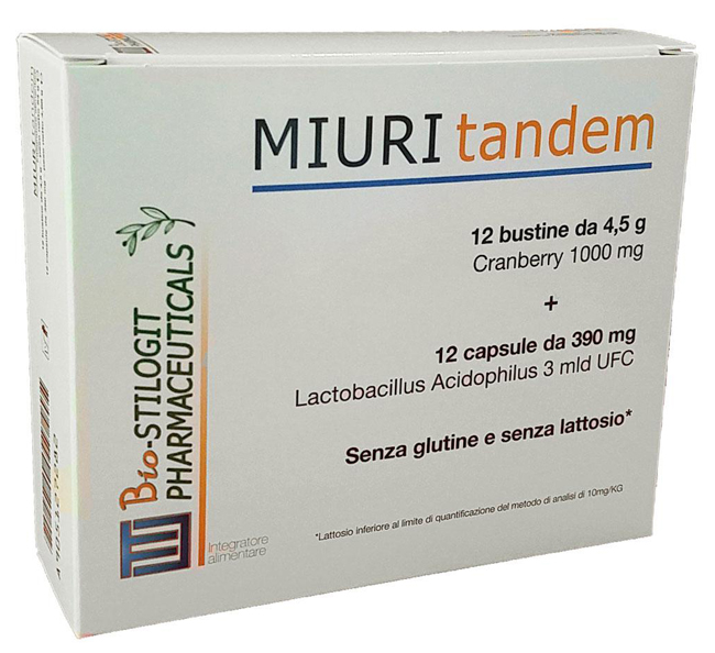 Miuri Tandem trattamento antinfiammatorio apparato genito-urinario 12 bustine + 12 capsule
