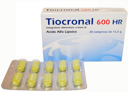 Tiocronal 600 HR integratore neurologico 20 compresse