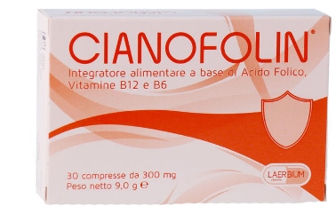 Cianofolin Integratore di acido folico 30 compresse