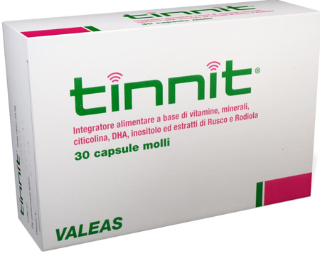 Tinnit integratore per acufene 30 capsule molli
