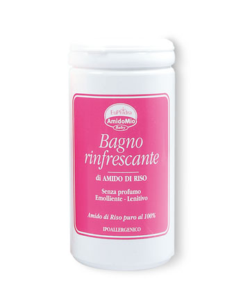 EuPhidra AmidoMio polvere per Bagno rinfrescante 125 gr