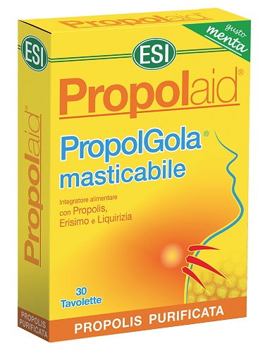 Esi Propolaid PropolGola masticabile menta 30 tavolette