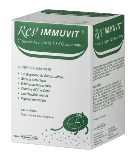 Rev Immuvit integratore alimentare 20 bustine