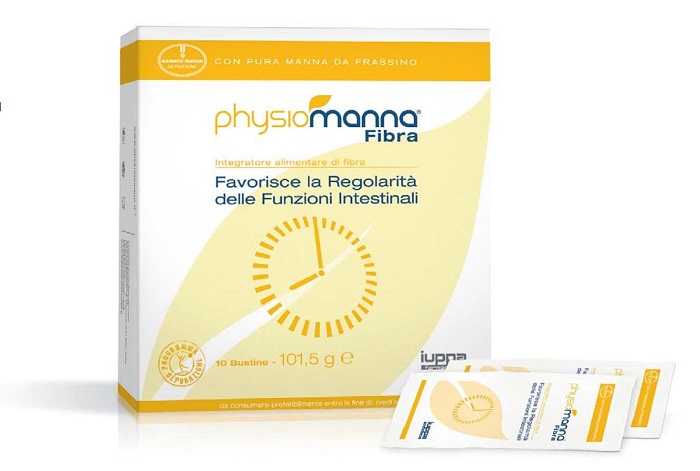 Physiomanna Fibra Integratore per le funzioni intestinali 10 bustine