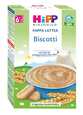 Hipp Biologico Pappa Lattea Biscotti 250 g