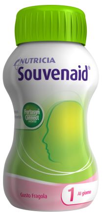 Souvenaid alimento a fini speciali gusto fragola 4X125 ml