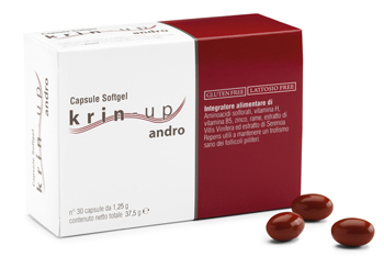 Krin Up Andro integratore anticaduta capelli 30 Capsule