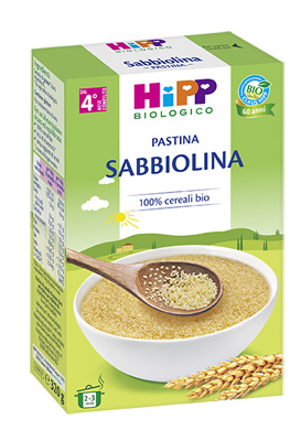 Hipp Biologico Pastina Sabbiolina vitamina B 320 g