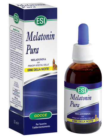 Esi Melatonin Pura Gocce Erbe della Notte Integratore melatonina per il Sonno 50 ml