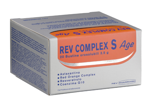 Rev Complex S Age integratore alimentare antiage 20 bustine orosolubili