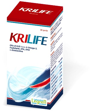 Krilife integratore con olio di Krill 30 Perle