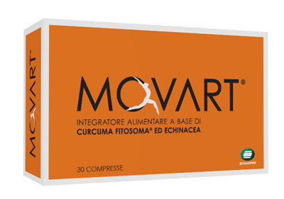 Movart integratore a base di curcuma 30 compresse