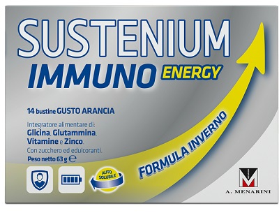 Sustenium Immuno Energy integratore sistema immunitario 14 Bustine