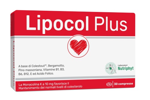 Lipocol plus integratore per il colesterolo 30 compresse