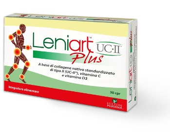 Leniart UC-II Plus integratore a base di collagene per cartilagini 30 Compresse