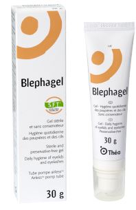Blephagel gel lenitivo per palpebre e ciglia 30 gr