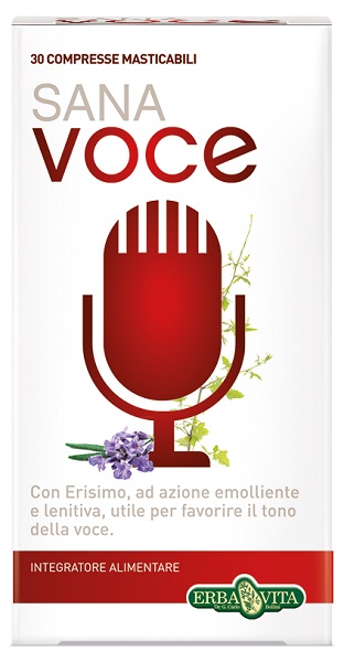 Erba Vita Sana Voce Integratore Mucosa Orofaringea 30 Tavolette