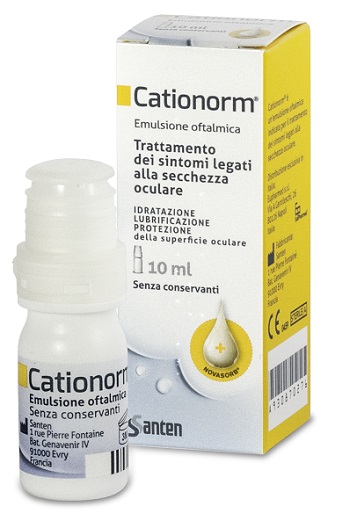 Cationorm emulsione oftalmica 10 Ml