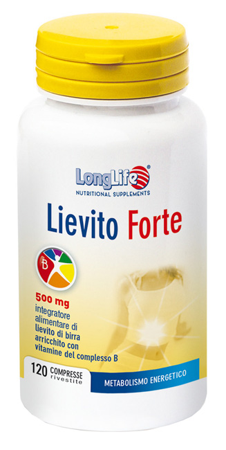 LongLife Lievito Forte integratore ricostituente 120 tavolette