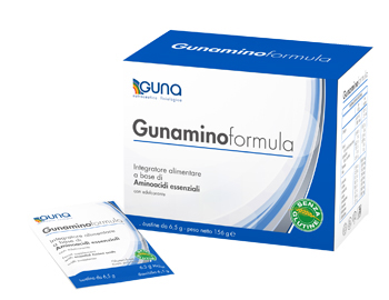 Guna Gunaminoformula integratore di aminoacidi 42 bustine