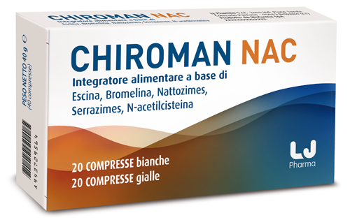 Chiroman Nac integratore per l'infertilit maschile 20 + 20 compresse