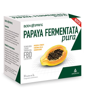Body Spring Papaya Fermentata Integratore Antiossidante 30 Bustine