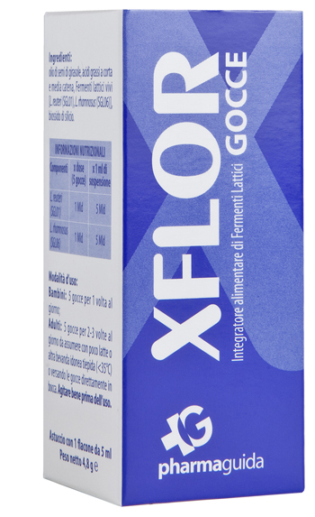 Xflor Gocce integratore di fermenti lattici 5 Ml