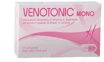 Venotonic Mono Integratore per lo stress ossidativo 20 compresse