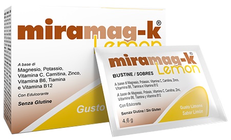 Miramag K Lemon integratore Potassio e Magnesio 20 bustine