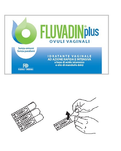 Fluvadin Plus Ovuli vaginali 10 Pezzi