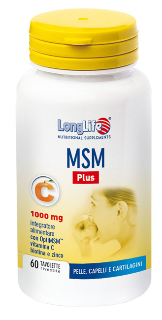 LongLife MSM Plus integratore per la cartilagine 60 tavolette