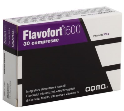 Flavofort 1500 integratore per il microcircolo 30 compresse