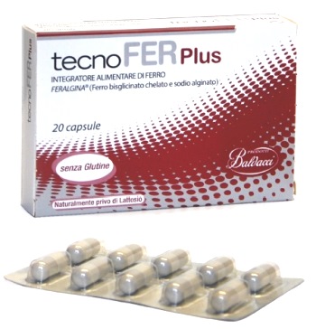 Tecnofer Plus Integratore di ferro 20 capsule