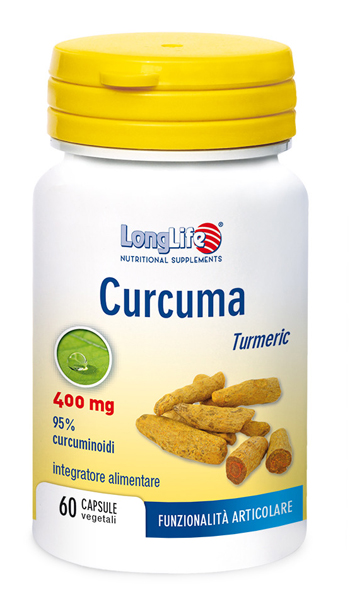 Long Life Curcuma Integratore Antiossidante 60 Capsule