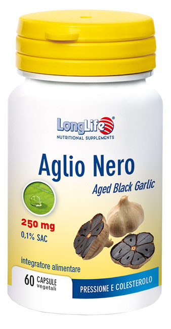 LongLife Aglio Nero integratore pressione cardiaca 60 Capsule