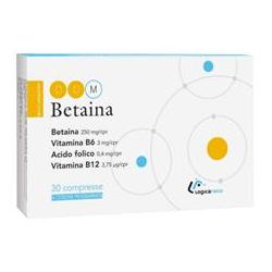 DDM Betaina integratore con betaina e vitamine del gruppo B 30 compresse
