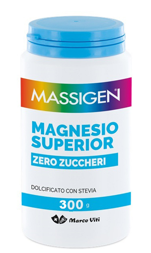 Massigen Magnesio Superior Zero Zuccheri Integratore 300 g
